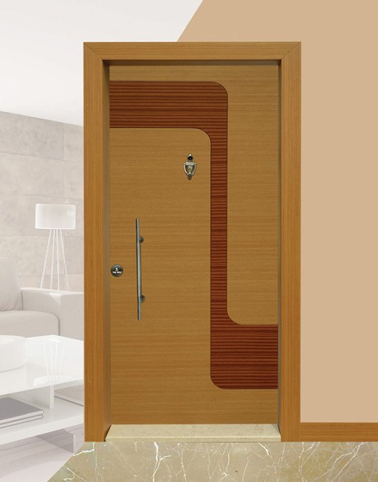 İstanbul Çelik Kapı Model i-23 Teak