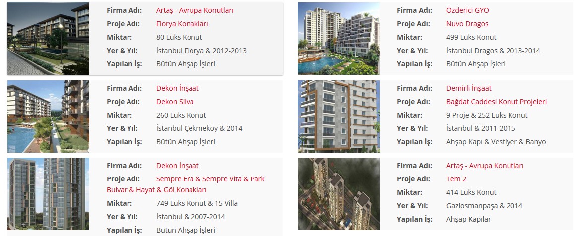 TOPLU KONUT PROJELERİ